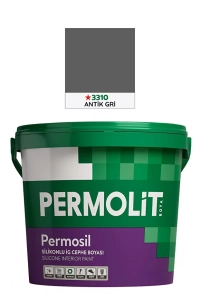 Permosil Silikonlu Silinebilir Su Bazlı İç Cephe Boyası Antik Gri